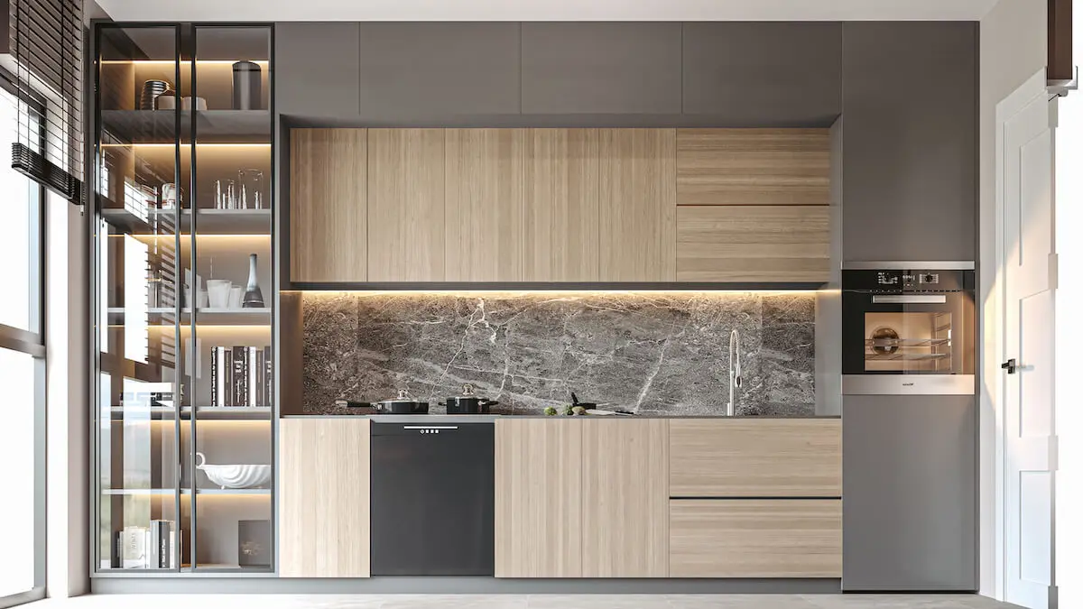 Fitted kitchen